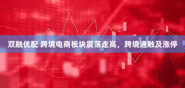 双融优配 跨境电商板块震荡走高，跨境通触及涨停